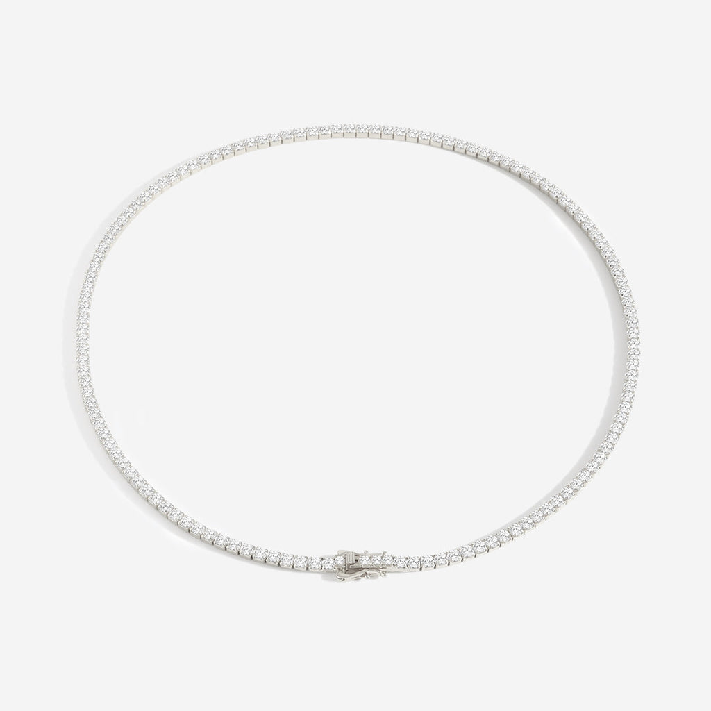 3mm Tennis Necklace