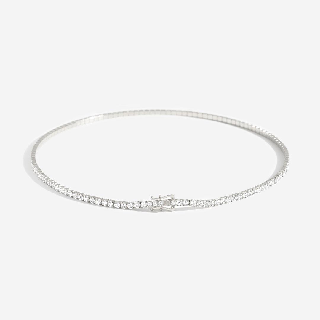 3mm Tennis Necklace