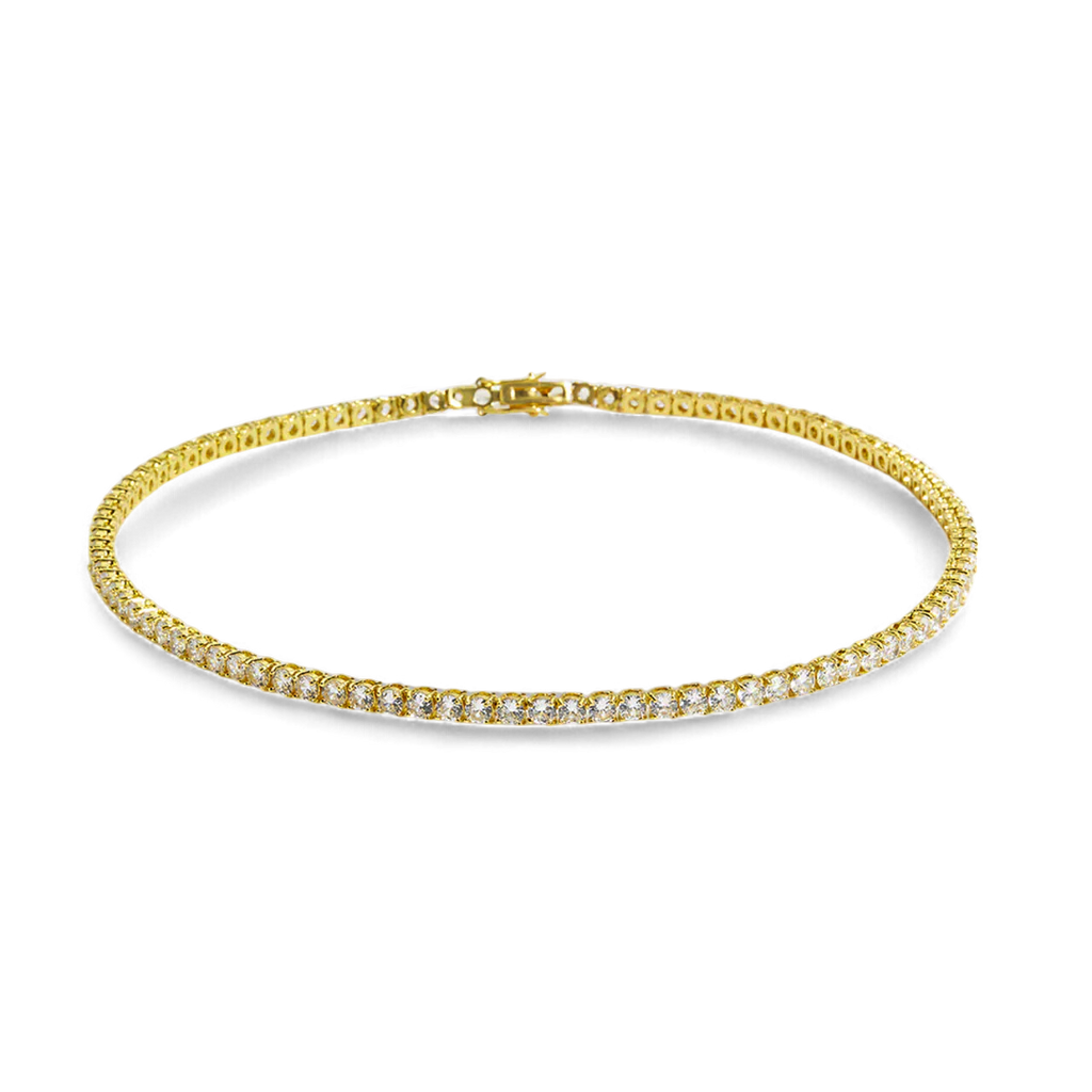 3mm Tennis Necklace