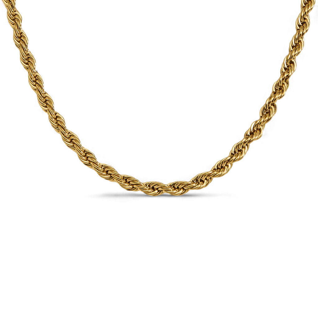 4mm Rope Chain Necklace