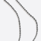 4mm Rope Chain Necklace