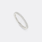 April Birthstone Eternity Stacking Ring