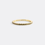 August Birthstone Eternity Stacking Ring