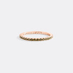 August Birthstone Eternity Stacking Ring