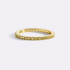 August Birthstone Eternity Stacking Ring