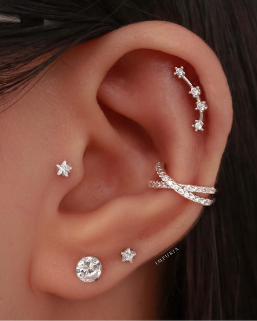 Brite Constellation Star Ear Piercing Stud