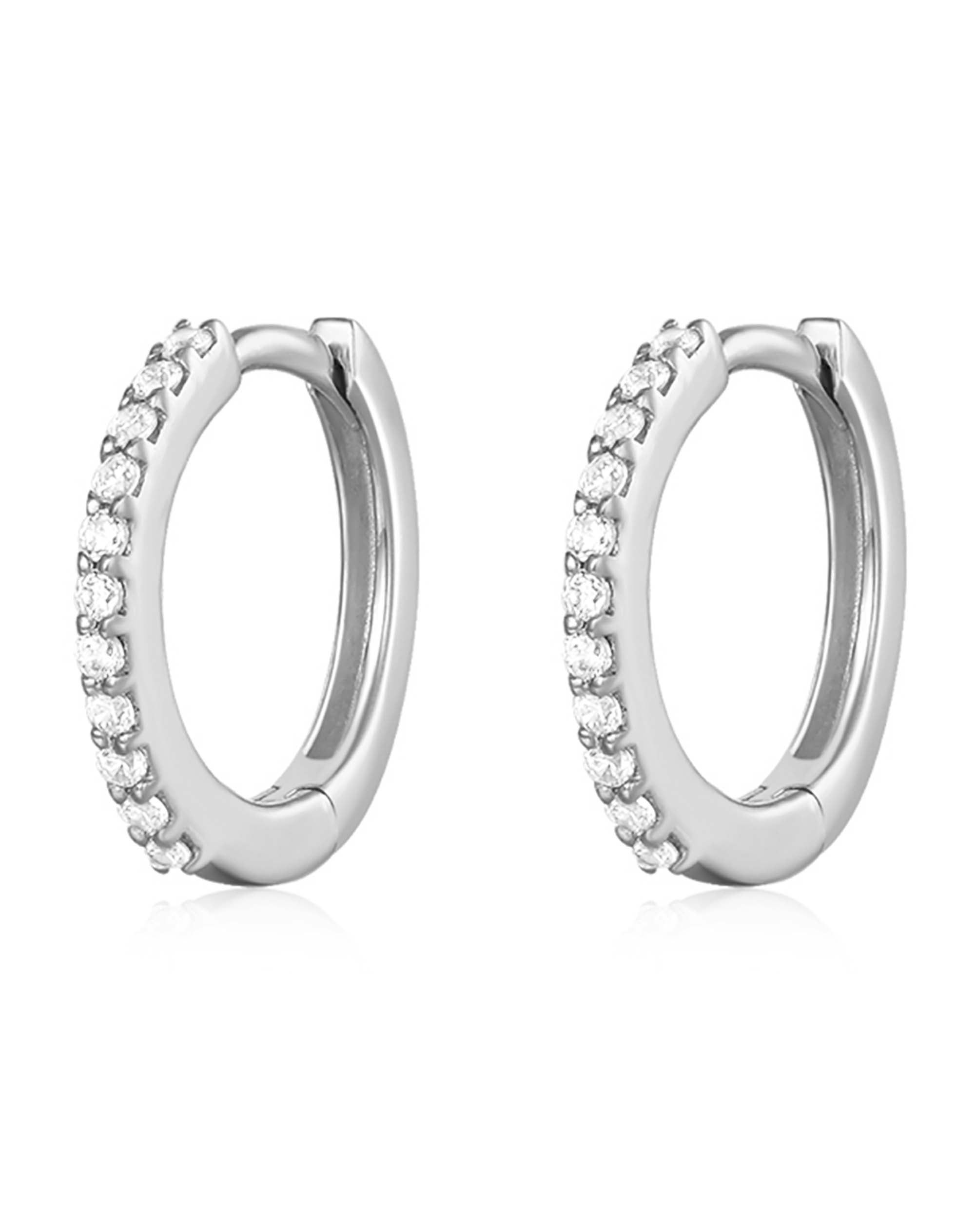 Jane Huggie Hoop Earrings