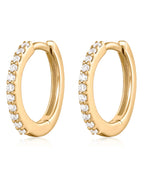 Jane Huggie Hoop Earrings