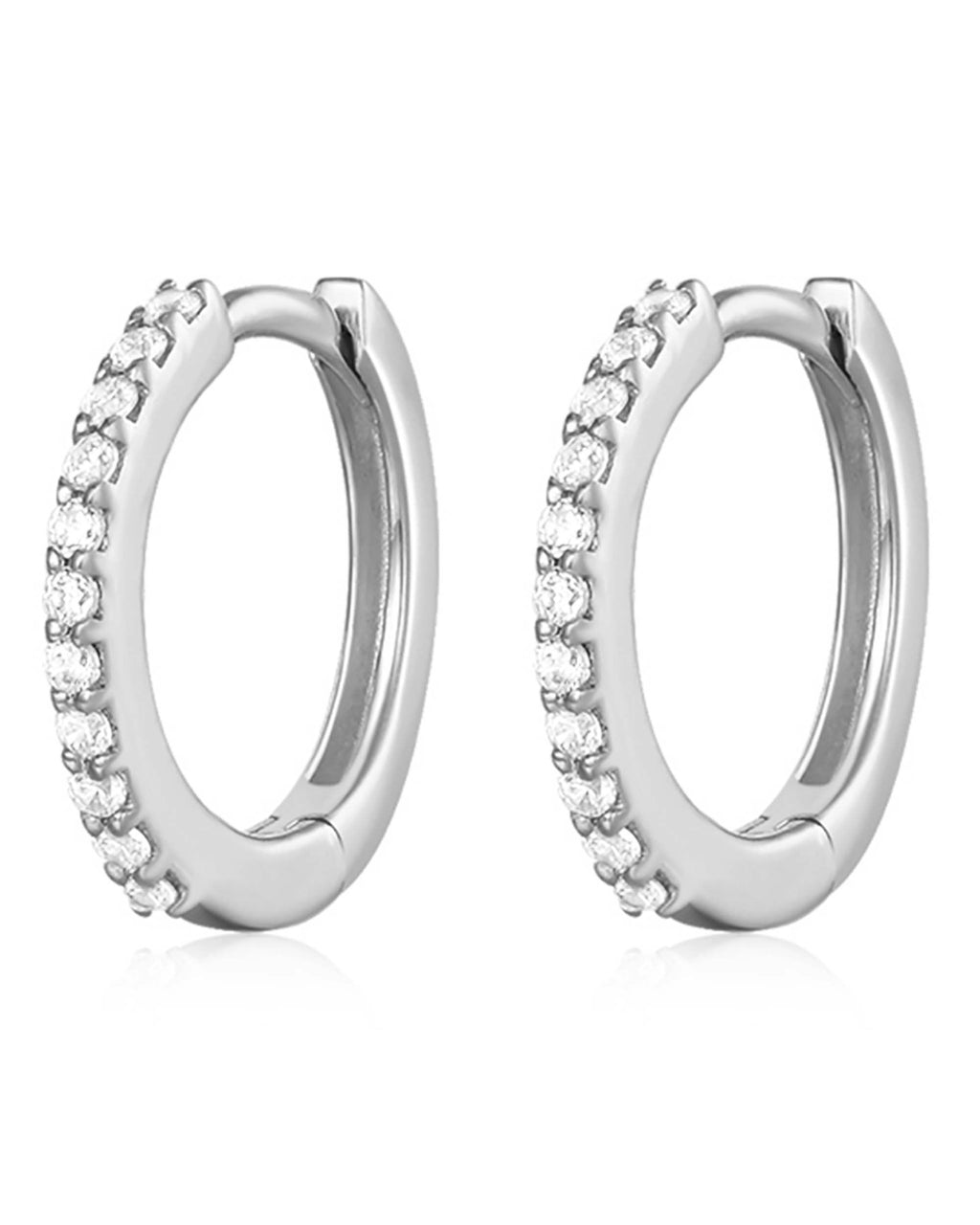 Jane Huggie Hoop Earrings