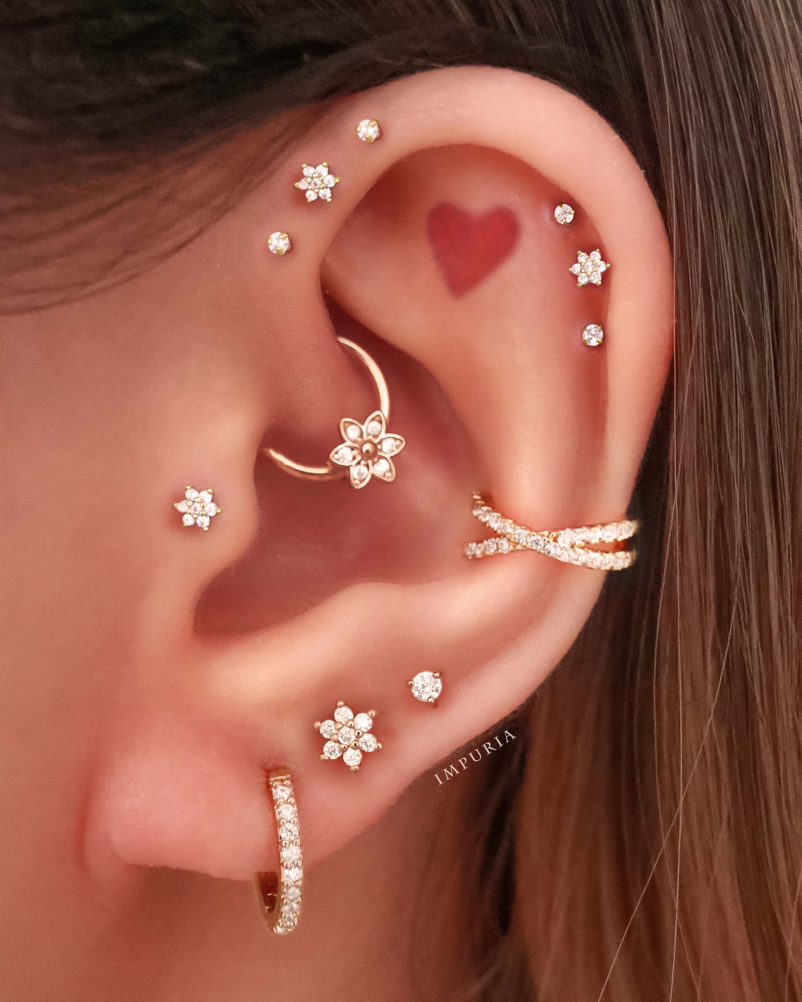 Jane Huggie Hoop Earrings