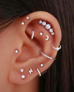 Jane Huggie Hoop Earrings