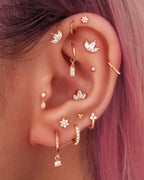 Jane Huggie Hoop Earrings