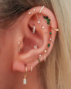 Jane Huggie Hoop Earrings