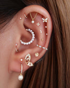 Grace Butterfly Ear Piercing Stud