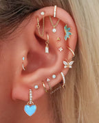 Grace Butterfly Ear Piercing Stud