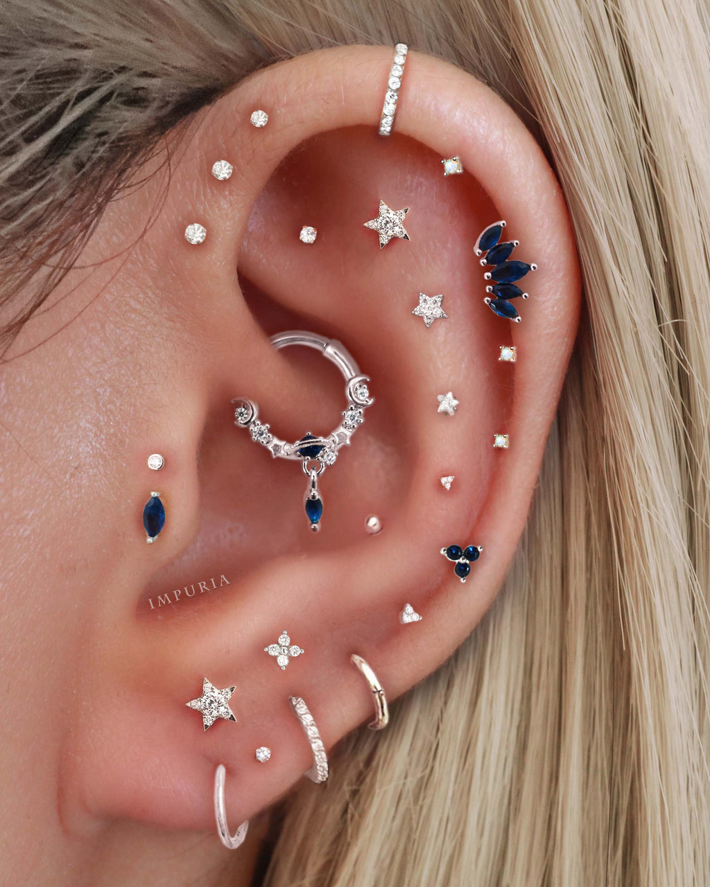 Jane Huggie Hoop Earrings