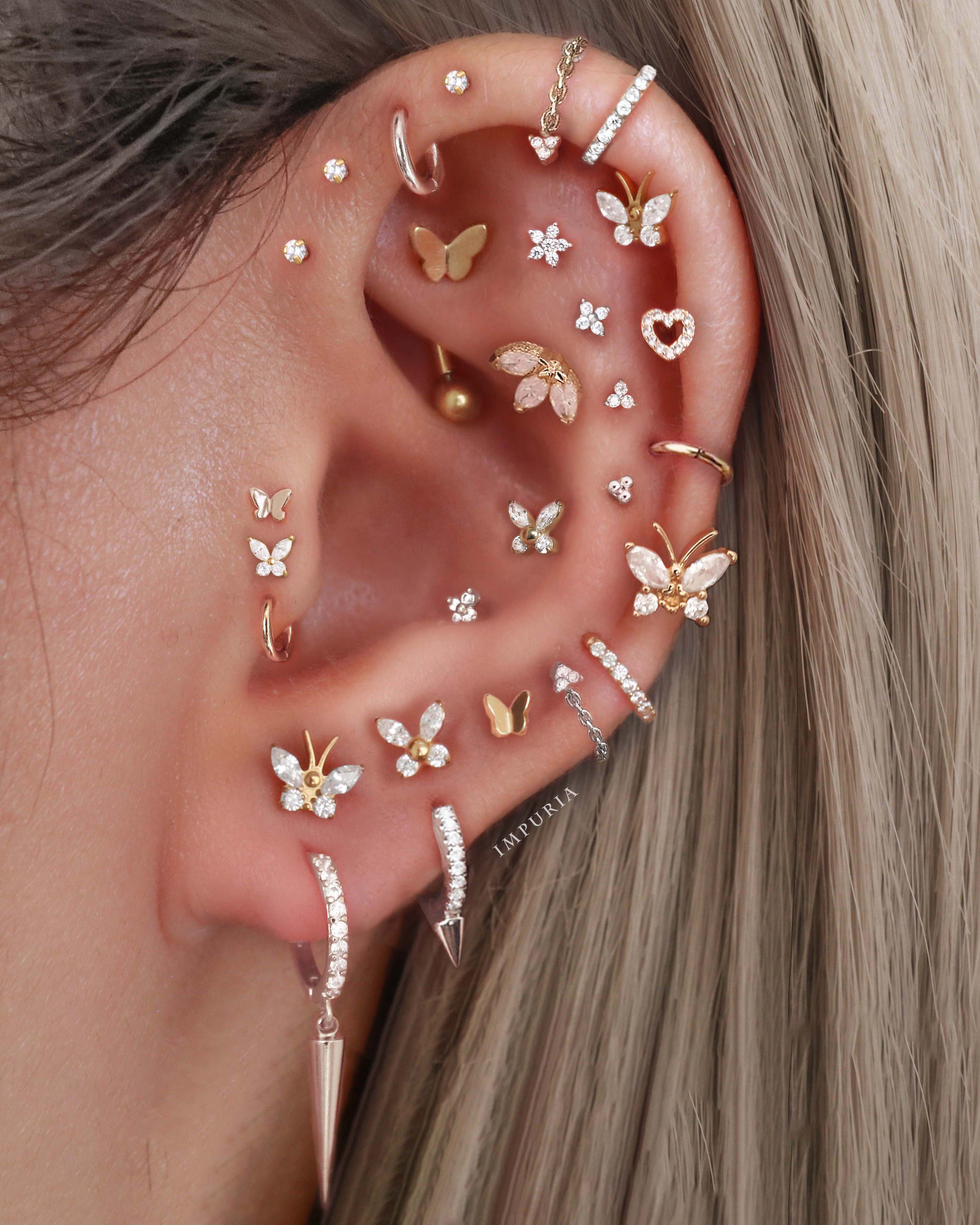 Jane Huggie Hoop Earrings