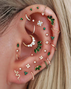 Stellar Single Chain Hoop Ring Clicker