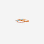August Birthstone Eternity Stacking Ring