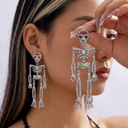 Halloween Skeleton Earrings for Women | Glow Drop Jewelry